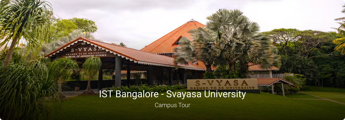 S Vyasa University Campus Tour Video Image