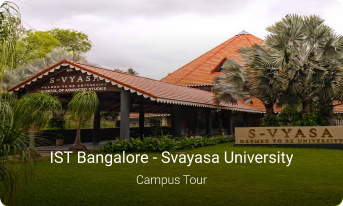 S Vyasa University Campus Tour Video Mobile Image