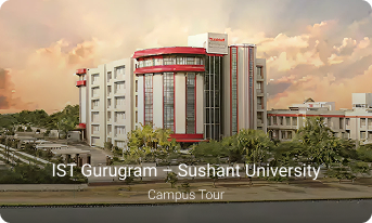 Sushant University Campus Tour Video Mobile Image