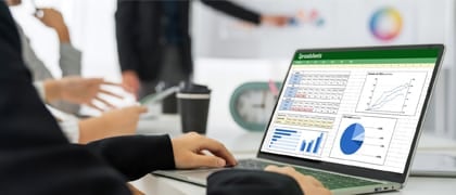 Predictive analysis and forecasting in Excel