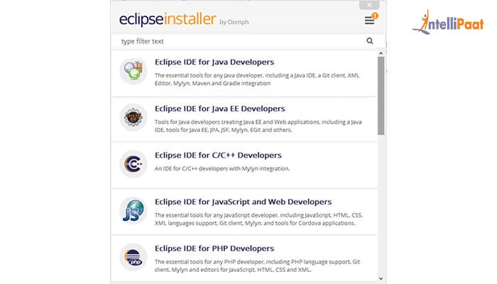 Install Eclipse IDE