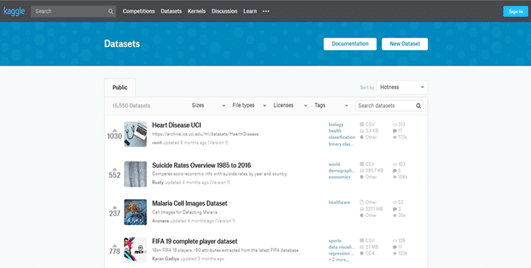 Kaggle Datasets