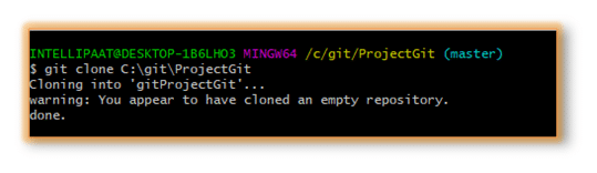 git clone command not recognized