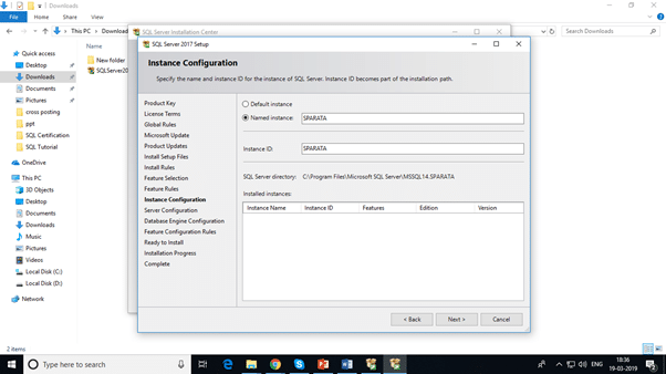 How to Install SQL Server step 4