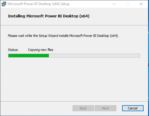 Installing Microsoft Power BI Desktop