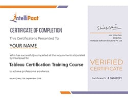 Tableau Certification - Tableau Training - Tableau Course - Intellipaat